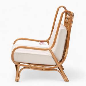 Sillón de ratán con cojín, sillón de ratán, silla de ratán para muebles de sala de estar al mejor precio de mercado - Product Image 3