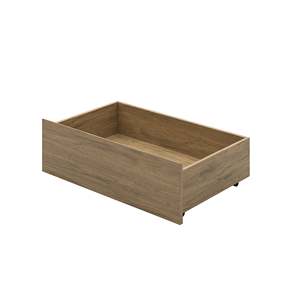 Cadre de lit de rangement avec tiroirs sous le lit, empilable, mobilier de chambre en bois minimaliste pour le rangement domestique - Product Image 3