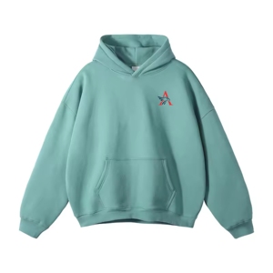 Sweat-shirt à capuche 350GSM pour homme, impression puff de haute qualité, 100% coton, streetwear, survêtement, sweat-shirt lourd - Product Image 4