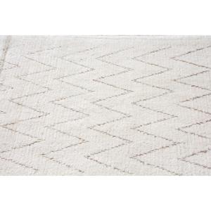 Tapis turc 3,1 x 16,4 pieds, tapis oriental vintage blanc en laine - Product Image 4