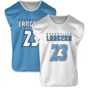 Custom Reversible Sublimated Lacrosse Pinny Sportswear Accessory - Product Image 1