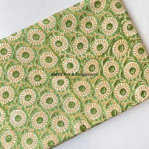 Tela de Algodón Cambray con Estampado Tradicional Jaipuri, 60x60 cm - Product Image 2