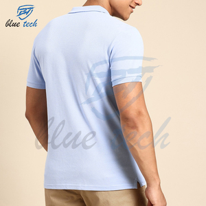 Polos para hombre al por mayor Dry Fit Plain camiseta en blanco camiseta unisex logotipo personalizado deporte Polo ropa Polo estampado camisas - Product Image 4