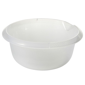 Ciotola universale con beccuccio, rotonda, 2,5 l, 24 cm, Bjrk, trasparente - Product Image 1