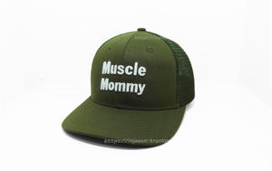 112 marque forme 112 camionneur chapeau 6 panneau Logo personnalisé structuré maille respirant broderie Logo Gorras haute qualité au Vietnam - Product Image 2