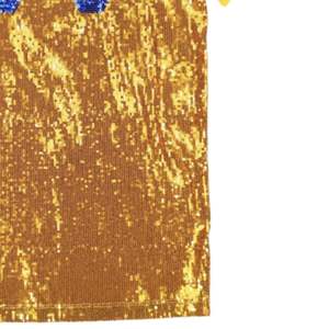 Sigma Gamma Rho SGRho Sequin Tee Or Bleu Lettres Grecques Sparkle Sorority Apparel Brodé Eco-Friendly Summer Casual T Shirt - Product Image 5