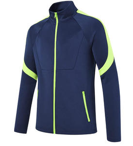 Survêtement pour homme à col montant, vêtements de sport pour homme, taille haute, pantalon de survêtement à taille élastique pleine longueur - Product Image 5