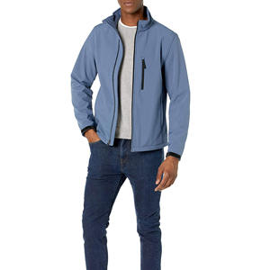 Veste à capuche vintage en toile avec logo personnalisé pour hommes et femmes, coupe ajustée, respirante, col montant, légère, imperméable, automne - Product Image 5