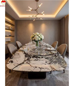 Cuarcita Negra y Blanca de Cantera de Lujo de Francia, Precio Asequible, Encimera de Cocina, Losa de Cuarcita Negra Napoleón para Revestimiento de Paredes - Product Image 2