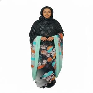 Design simplement époustouflant, dernière tendance en matière de vêtements traditionnels somaliens pour robe en jacquard slub pour filles, vêtements de festival - Product Image 1