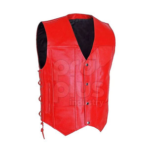 Chaleco de Cuero Informal para Hombre, Chaleco de Invierno Duradero de Alta Calidad con Servicio OEM - Product Image 1