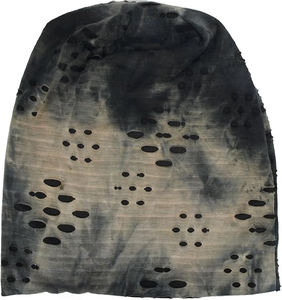 Asequible Asid Wash Venta al por mayor Estilo desgastado Hombres Mujeres Moda Long Slouchy Beanie Sombreros Oversized Baggy Beanies Gorras - Product Image 2