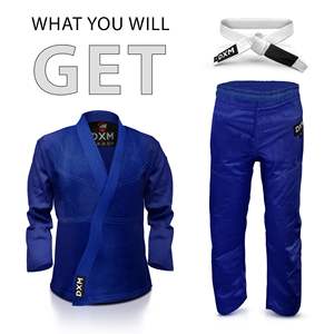 Ligero BJJ Gi Brazilian Jiu Jitsu Kimono personalizado artes marciales uniforme Grappling traje entrenamiento competición hombres mujeres Unisex - Product Image 3