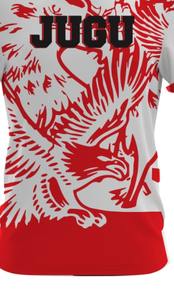 T-shirt à manches courtes pour homme en tissu tricoté respirant et ample, imprimé personnalisé, de haute qualité, 100% polyester, style sportif - Product Image 5