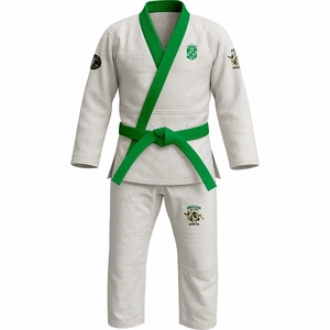 Kimono personalizado 100% algodón 360g Jiu-jitsu Gi BJJ Gi, competición de entrenamiento de artes marciales, uniforme de Karate, logotipo frontal de secado rápido - Product Image 1