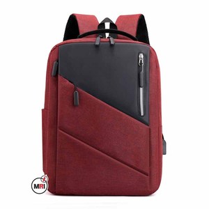 กระเป๋าเป้นักเรียนแฟชั่นใหม่ความจุสูงน้ำหนักเบากระเป๋าเดินทางโพลีเอสเตอร์กันน้ำพอร์ตชาร์จ USB กระเป๋าคอมพิวเตอร์เดินป่า - Product Image 5