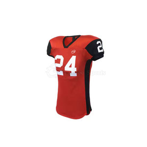 ชุดยูนิฟอร์มอเมริกันฟุตบอลชายขายตรงจากโรงงาน ไซส์พลัส ปรับแต่งได้ เสื้อผ้ากีฬาระบายอากาศ แห้งเร็ว แบบขาสั้น - Product Image 5