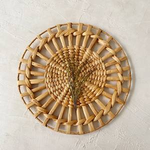 <b>Woven</b> plate charger <b>placemat</b> cheap cost water hyacinth serving mats top quality table <b>placemats</b> - Product Image 1