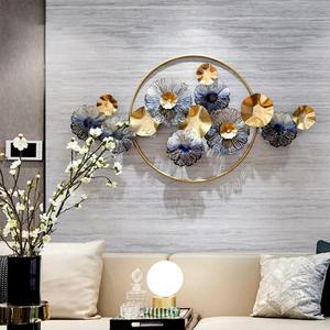 Handicraft Modern <b>Metal</b> <b>Wall</b> <b>Art</b> Floral Designer for Living Room Home Decorative <b>Wall</b> Hanging for Wedding Diwali in Bedroom Hall - Product Image 1