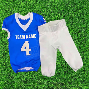Nueva llegada 2025 uniforme de fútbol americano de tela de alta calidad hecho a medida con tela de alta calidad de secado rápido con logotipo personalizado - Product Image 2