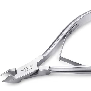 Nghia Professional OMI Vietnam AL-201C DELUXE Ensemble de manucure et de pédicure en acier inoxydable chromé Pinces à cuticules Article chaud - Product Image 1