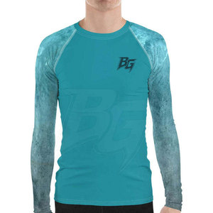 Servicio OEM: Camiseta de Compresión (Rash Guard) para Hombre, Transpirable, de Primera Calidad, Spandex/Poliéster, Manga Larga, Ropa Deportiva para Venta en Línea - Product Image 4