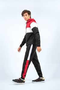 Heavyweight Fleece Blank <b>Oversized</b> Tracksuit Men Straight Leg Sweatsuits <b>Sweatpants</b> and Hoodie Set jogger By Ako - Product Image 4