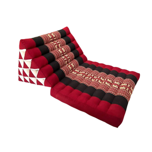 Venta al por mayor tailandés original vintage patrón triángulo almohada tejida técnica directa de Tailandia - Product Image 3