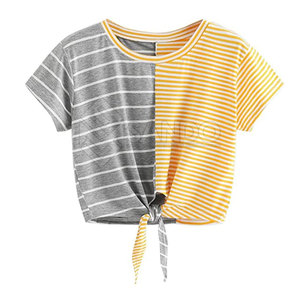 เสื้อครอปไซส์ใหญ่สำหรับผู้หญิงเสื้อครอปสตรีทดีไซน์ตามสั่ง - Product Image 1