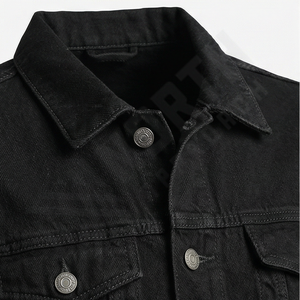 Chaqueta Vaquera Transpirable para Hombre, Buena Calidad, Precio Razonable, Logotipo Personalizado, Chaqueta Vaquera de Estilo Urbano - Product Image 4