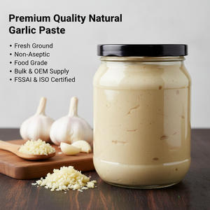 ครีมกระเทียมธรรมชาติ ฮ.ว.วาเลีย คุณภาพพรีเมียม |   บดสดใหม่ |   ไม่ผ่านการฆ่าเชื้อ |   เกรดอาหาร |   ขวด |   จำหน่ายสินค้า OEM จำนวนมาก ได้รับการรับรองมาตรฐาน FSSAI และ ISO - Product Image 5