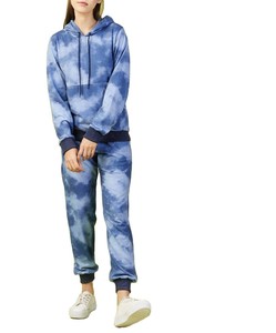 ชุดวอร์มมัดย้อมสำหรับผู้หญิงชุดวอร์มสำหรับใส่เล่นยิมแห้งเร็วระบายอากาศได้ดี - Product Image 3