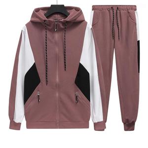 Survêtement d'entraînement de gymnastique 100% coton de qualité supérieure pour hommes ensembles de jogging Streetwear d'hiver en polaire légère et respirante de haute qualité - Product Image 1
