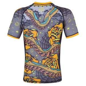 New Arrival Sublimation Designs Rash Guard Wholesales BJJ and MMA Rash Guard Jiu Jitsu Rash Guard Made In Pakistan - Product Image 2