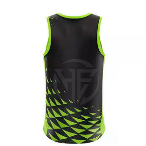 Nuevo Uniforme de Atletismo para Hombre, Sin Mangas, de Poliéster, Ropa Deportiva Profesional para Atletismo - Product Image 5