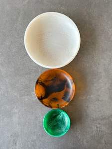 Bol à salade en résine fait main indien, très demandé, pour la décoration intérieure, disponible dans toutes les couleurs et toutes les tailles, à prix compétitif - Product Image 6