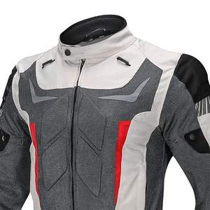 Veste de motard robuste imperméable coupe-vent réfléchissante Vêtement de protection pour moto - Product Image 2