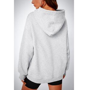 Sudadera con Capucha de Felpa 100% Algodón de Alta Calidad, Estampado de Logotipo, Multicolor, Corte Holgado, para Mujer, Invierno, Proveedor de BD - Product Image 5