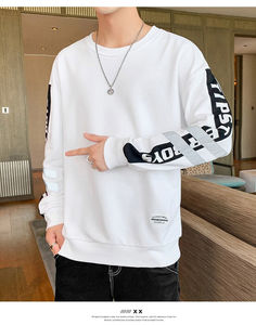 100% fibra de bambú peso pesado pulóver sudadera hombres logotipo personalizado Sudadera con capucha impresión 3D alta calidad ODM conjuntos de ropa de invierno sólido - Product Image 2