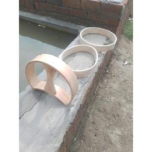 Prix de gros à prix d'usine cadre de cerceau en bois fabricant de conception personnalisée avec logo personnalisé cadre de cerceau en bois - Product Image 1