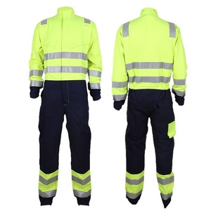 Service OEM Salopette de sécurité pour hommes Combinaison réfléchissante personnalisée Vêtements de travail industriels Combinaisons de travail résistantes à l'huile pour mécaniciens - Product Image 5