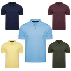 Camisa de Golf Personalizada de Alta Calidad 100% Algodón para Hombre, Hecha en Pakistán, Diseño Liso, Color Marrón, Transpirable y Ecológica - Product Image 1