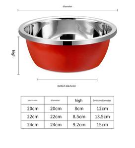 <span class=keywords><strong>DS61</strong></span> Outil de cuisine durable en acier inoxydable 304 seau passoire bol tamis tamis à riz ensemble de lavage - Product Image 2