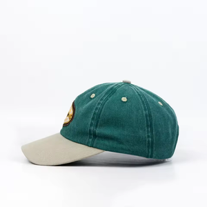 Casquette de papa classique en coton 100% avec broderie 3D personnalisée, logo personnalisé, coton lavé pour adultes, 6 panneaux, casquettes de papa brodées - Product Image 2
