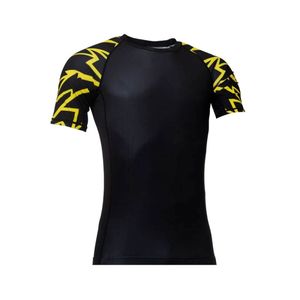 เสื้อรัดกล้ามเนื้อ MMA แบบพรีเมียมสั่งทำพิเศษ แขนสั้น แห้งเร็ว 240 กรัม โพลีเอสเตอร์/ไนลอน พิมพ์ลายดิจิทัล สำหรับผู้ใหญ่ ทั้งชายและหญิง - Product Image 2
