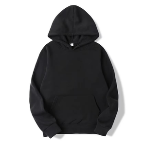 Polaire vierge mode sweats à capuche hommes pull en gros sweat à capuche unisexe pas cher solide à capuche - Product Image 6