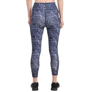 Vêtements de sport pour femmes personnalisés par sublimation, leggings de fitness, vêtements de sport, leggings à taille haute, longueur genou, pantalons de sport pour femmes - Product Image 2