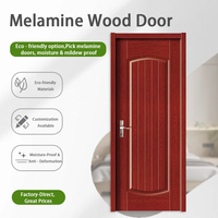 Portes intérieures de style moderne Zonle - Porte simple en bois massif/MDF, directement de l'usine pour les maisons