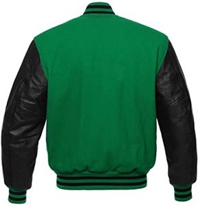 Custom Letterman Embroidery Varsity Jackets Clothing Manufacturer Casual Blank Baseball Jackets for Men - Product Image 4