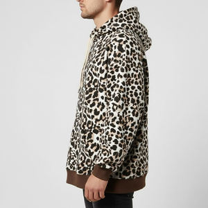 Sudadera con Capucha Extra Grande con Estampado de Leopardo para Hombre, Nueva Llegada, Superventas, Secado Rápido y Transpirable - Product Image 5
